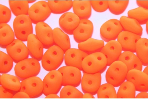 Superduo Beads Neon Orange 5x2,5mm - 10gr 2