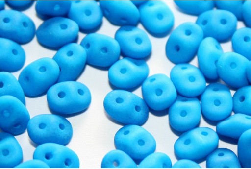 Perline Superduo Neon Turquoise 5x2,5mm - 10gr 2