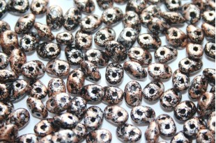 Superduo Beads Tweedy Light Copper 5x2,5mm - 10gr