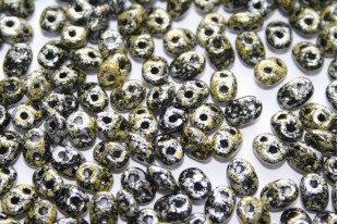 Superduo Beads Tweedy Yellow 5x2,5mm - 10gr