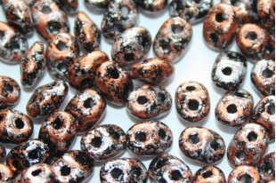 Superduo Beads Tweedy Copper 5x2,5mm - 10gr