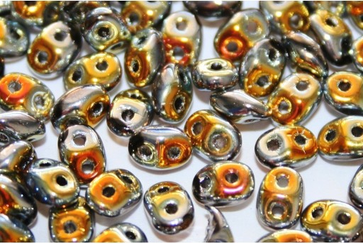 Superduo Beads Full Marea Jet 5x2,5mm - 10gr 2