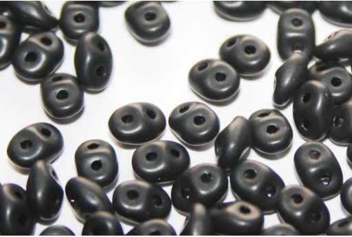 Superduo Beads Matte-Jet 5x2,5mm - 10gr 2