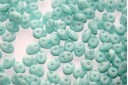 Superduo Beads Matte Milky Seafoam 5x2,5mm - 10gr