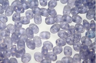 Superduo Beads Matted-Light Violet 5x2,5mm - 10gr