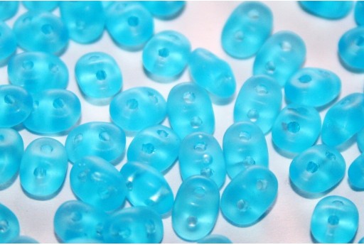 Superduo Beads Matte-Aquamarine 5x2,5mm -10gr 2