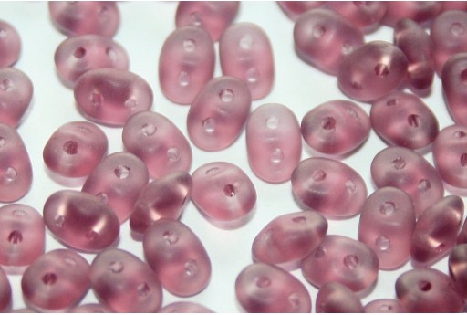 Superduo Beads Matted-Amethyst 5x2,5mm - 10gr 2