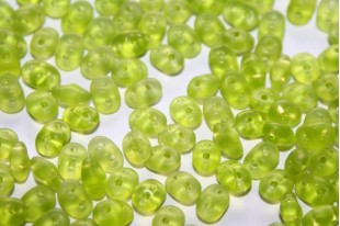 Superduo Beads Matte-Olivine 5x2,5mm - 10gr