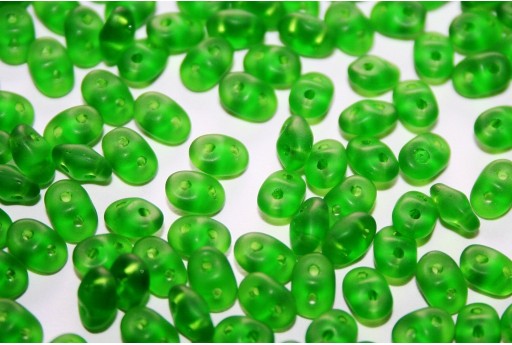 Superduo Beads Matte-Chrysolite 5x2,5mm - 10gr