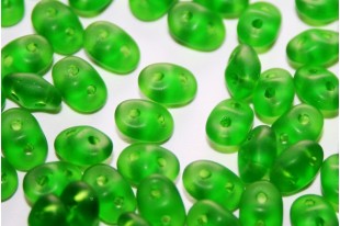 Superduo Beads Matte-Chrysolite 5x2,5mm - 10gr