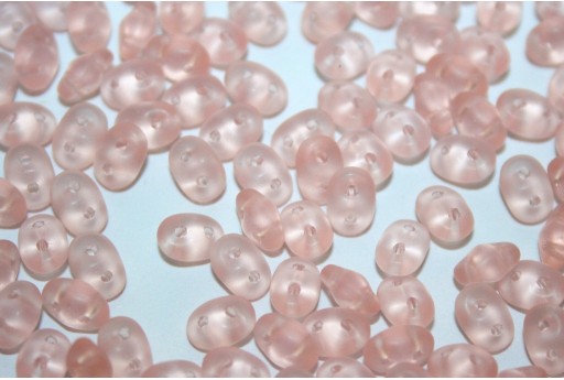 Superduo Beads Matte-Rosaline 5x2,5mm - 10gr