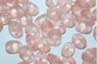 Superduo Beads Matte-Rosaline 5x2,5mm - 10gr