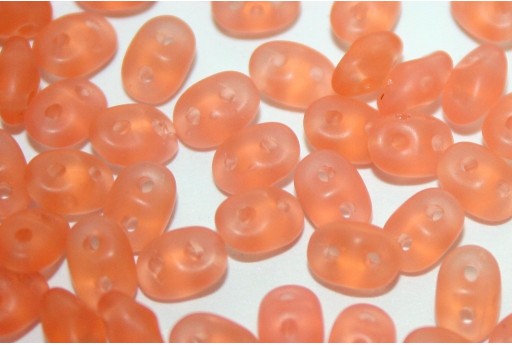 Superduo Beads Matte-Opal Pink 5x2,5mm - 10gr 2