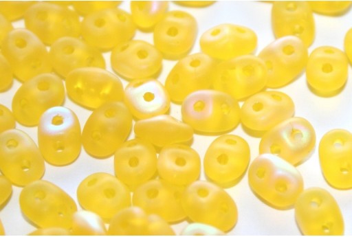 Superduo Beads Matte Jonquil AB 5x2,5mm - 10gr 2