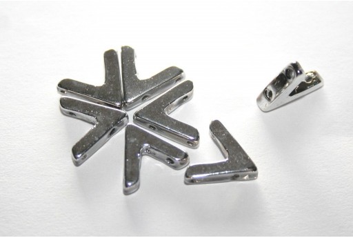 Ava® Beads Silver 10x4mm - 10pcs 2