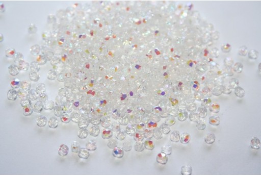 Fire Polished Beads Crystal AB 3mm - 1200pz