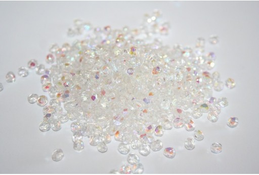 Fire Polished Beads Crystal AB 4mm - 1200pcs