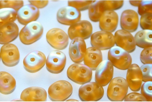 Superduo Beads Topaz AB Matted 5x2,5mm - 10gr 2