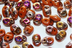 Superduo Beads Umber-Artemis 5x2,5mm - 10gr