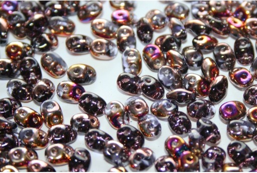 Superduo Beads Tanzanite Sliperit 5x2,5mm - 10gr