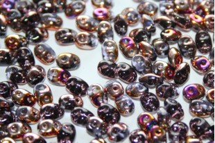 Superduo Beads Tanzanite Sliperit 5x2,5mm - 10gr