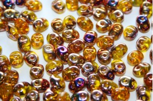 Superduo Beads Jonquil Sliperit 5x2,5mm - 10gr