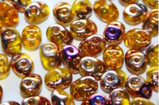 Superduo Beads Jonquil Sliperit 5x2,5mm - 10gr