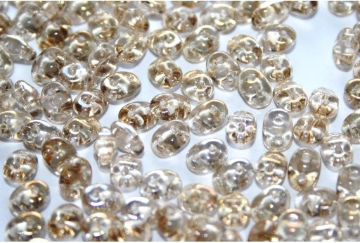 Perline Superduo Twilight-Crystal 5x2,5mm - 10gr