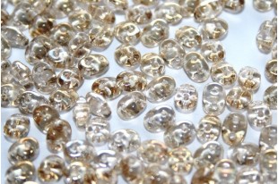 Perline Superduo Twilight-Crystal 5x2,5mm - 10gr