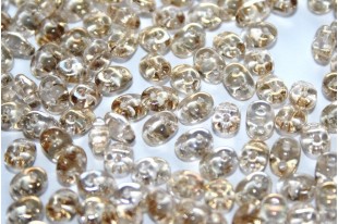 Superduo Beads Twilight-Crystal 5x2,5mm - 10gr