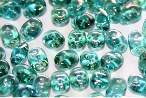 Superduo Beads Twilight-Aquamarine 5x2,5mm - 10gr 2