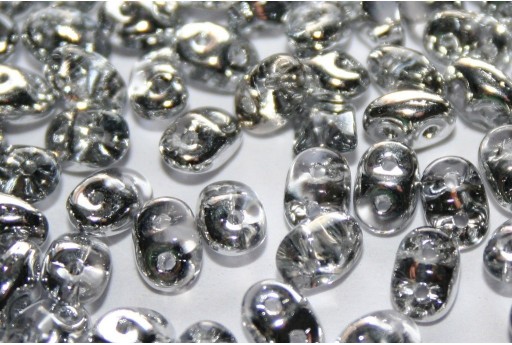 Superduo Beads Silver 1/2 5x2,5mm - 10gr 2