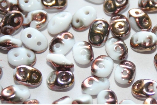 Superduo Beads Vitrail White 5x2,5mm - 10gr 2