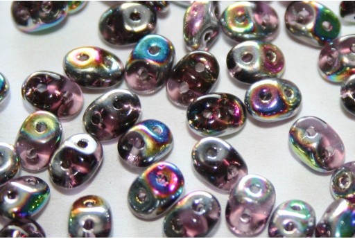 Superduo Beads Vitrail Amethyst 5x2,5mm - 10gr 2