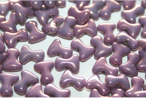 Preciosa Tee™ Beads Chalk Lumi Purple 2x8mm - 30pcs