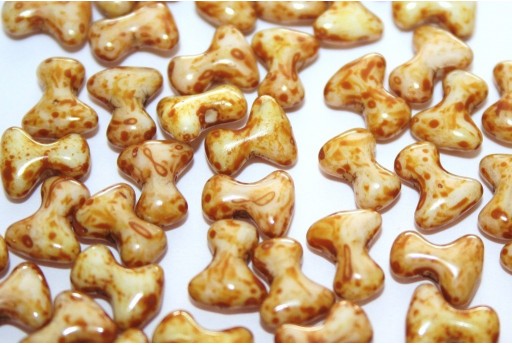 Preciosa Tee™ Beads Butter Pecan 2x8mm - 30pcs