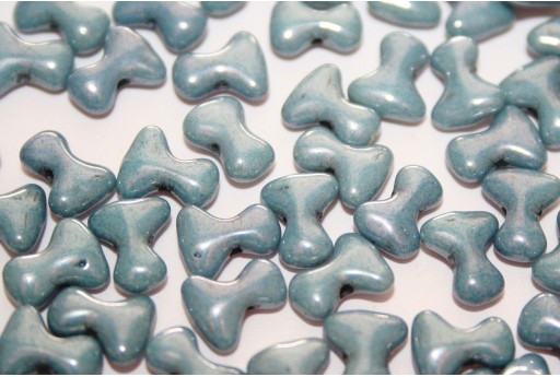 Perline Preciosa Tee™ Chalk Lumi Blue 2X8mm - 30pz