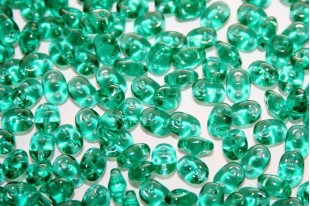 Superduo Emerald 5x2,5mm - 100gr