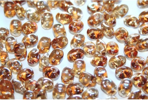 Perline Superduo Crystal-Celsian 5x2,5mm - 10gr