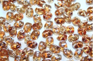 Perline Superduo Crystal-Celsian 5x2,5mm - 10gr