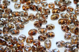 Superduo Beads Black Diamond Celsian 5x2,5mm - 10gr