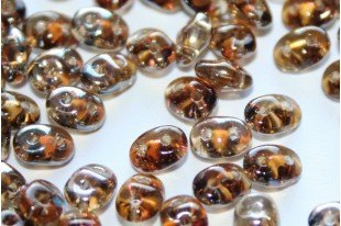 Superduo Beads Black Diamond Celsian 5x2,5mm - 10gr