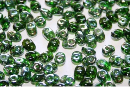 Perline Superduo Chrysolite Celsian 5x2,5mm - 10gr