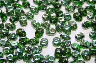 Perline Superduo Chrysolite Celsian 5x2,5mm - 10gr