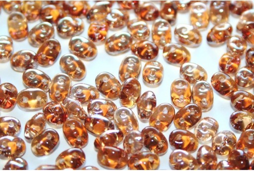 Superduo Beads Rosaline Celsian 5x2,5mm - 10gr