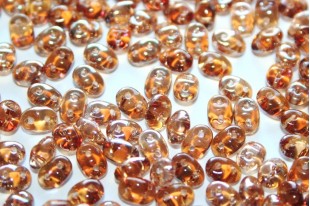 Superduo Beads Rosaline Celsian 5x2,5mm - 10gr