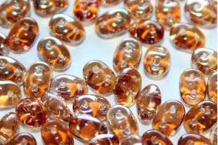 Superduo Beads Rosaline Celsian 5x2,5mm - 10gr