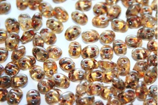Perline Superduo Crystal Picasso 5x2,5mm - 10gr - T00030