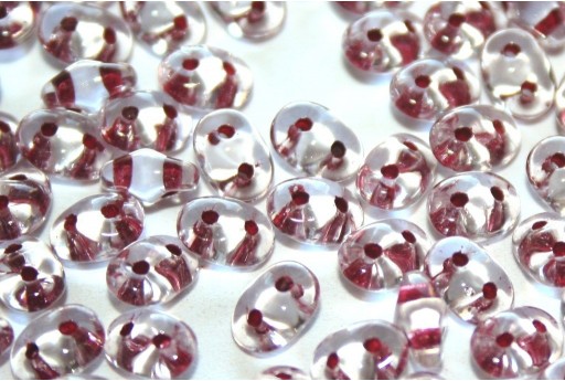 Superduo Beads Garnet Lined-Crystal 5x2,5mm - 10gr 2