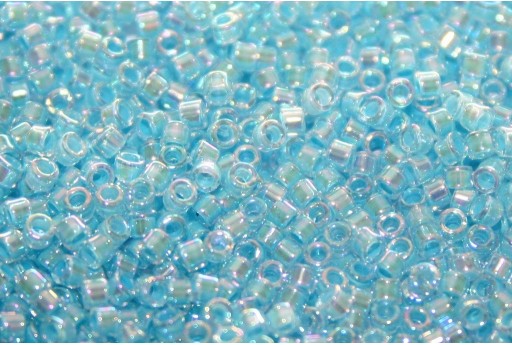 Miyuki Delica Beads Lined Sky Blue AB 11/0 - 8gr